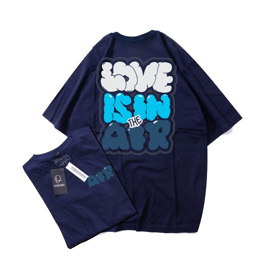 Kaos Oversize navy varian