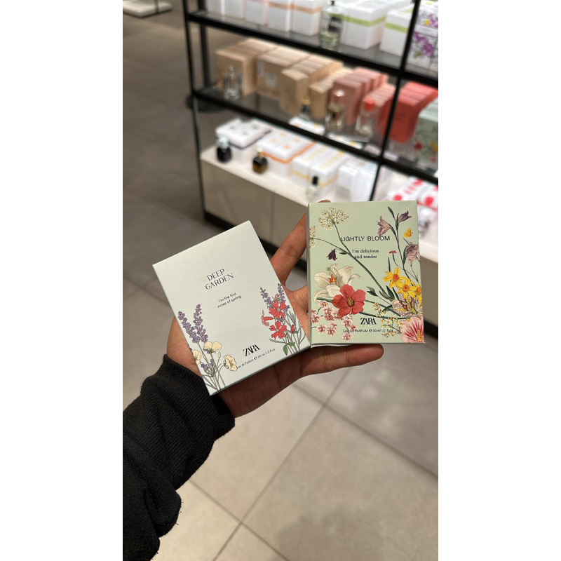 Parfume ZARA original store free paperbag