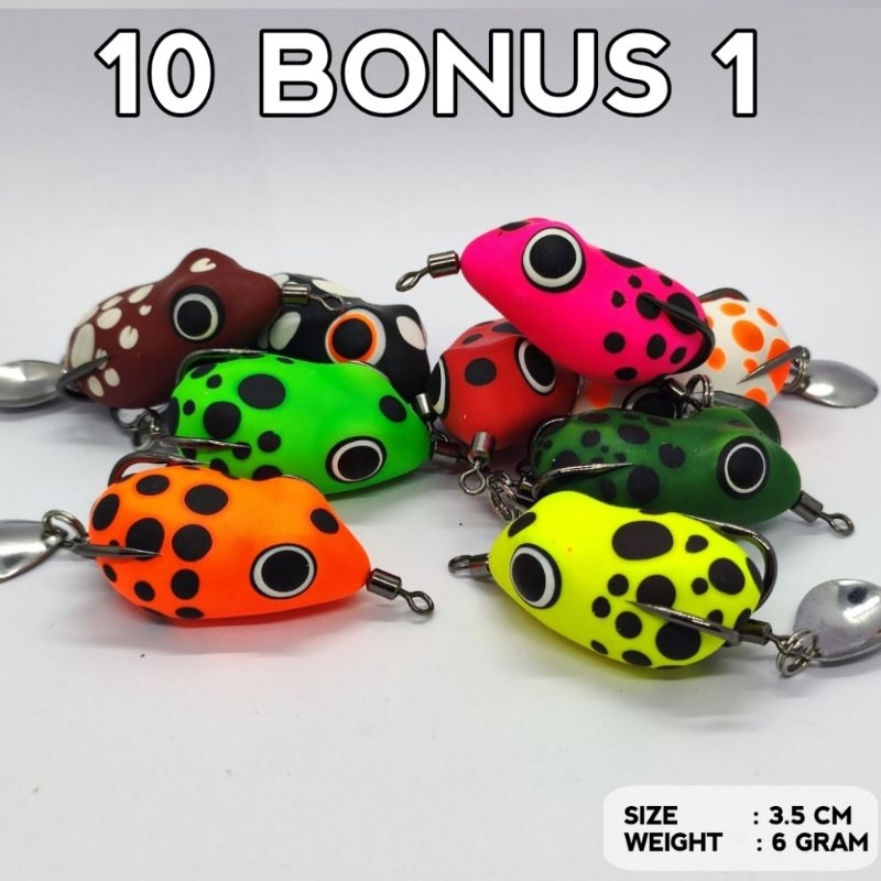 SOFT FROG LURE 3,5 CM