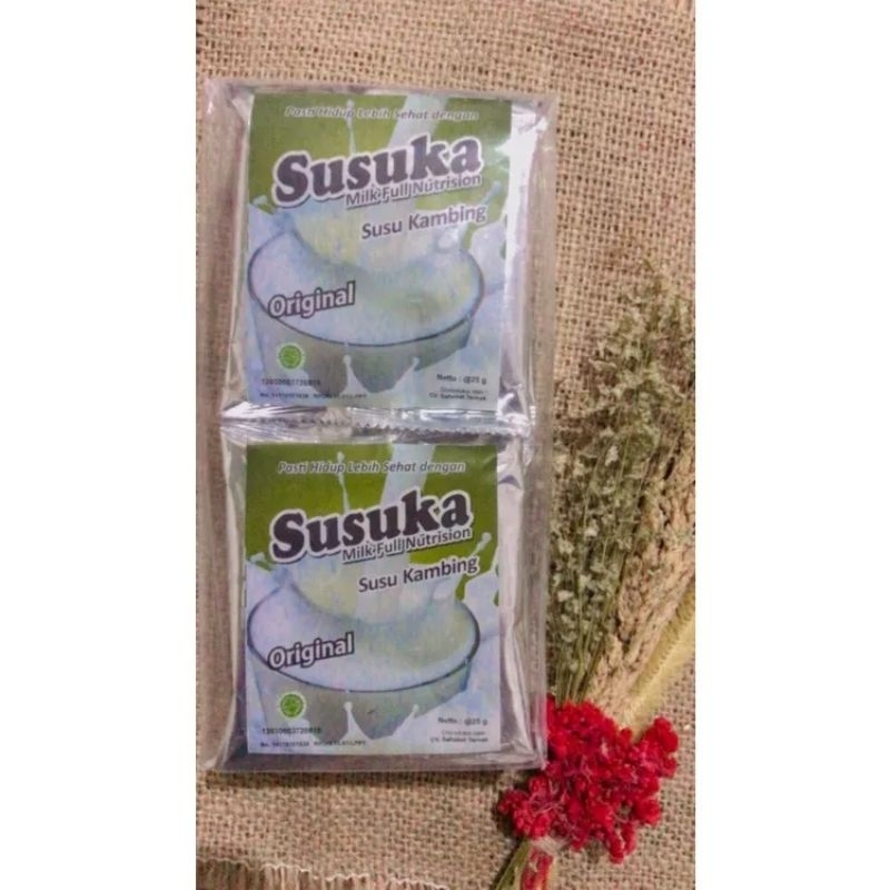 

Susu Kambing Etawa Susuka Sachet Rasa Original