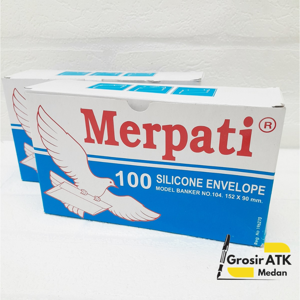 

Amplop Merpati Biru Polos/Amplop Merpati Kecil/Amplop Polos/ Amplop 152x90 mm