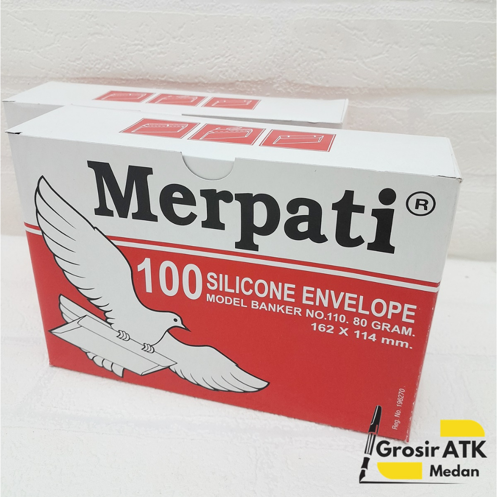 

Amplop Merpati Merah Polos/Amplop Merpati Sedang/Amplop Polos/ Amplop 162x114 mm