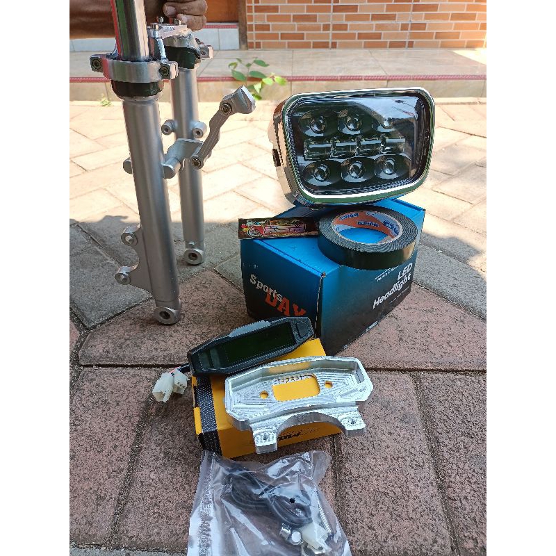 COVER SPEEDOMETER KTM CNC PNP SHOK DEPAN RX king/rx king/dudukan speedometer KTM PNP Yamaha rx king