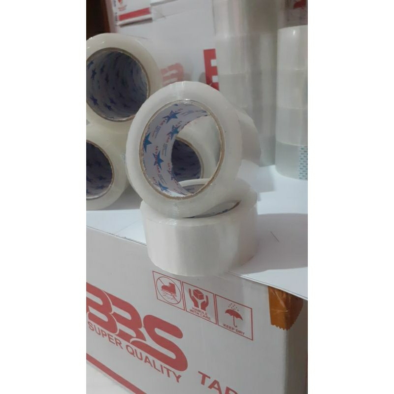 

Lakban bening Seven Star tape 100 Yard