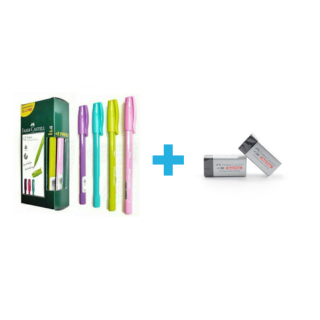

Paket Pulpen dan Penghapus Faber Castell Termurah
