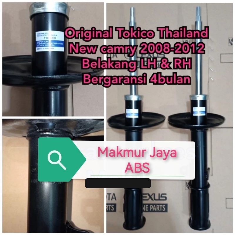 shockbreaker shock absorber toyota new camry 2008-2012 belakang sepasang
