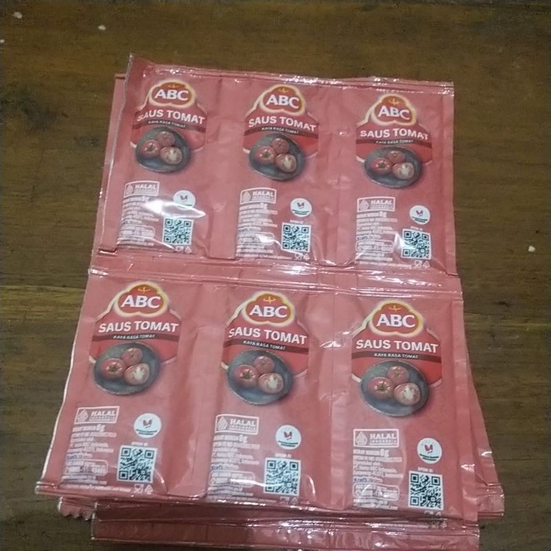 saos tomat ABC isi 36 sachet @8gr