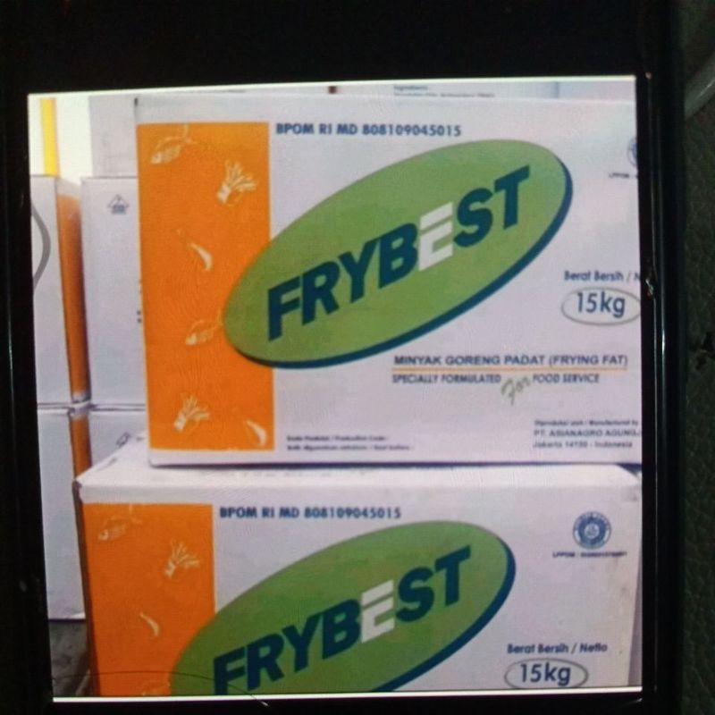 

FRYBEST MINYAK PADAT TIMBANGAN @ 500 GRAM