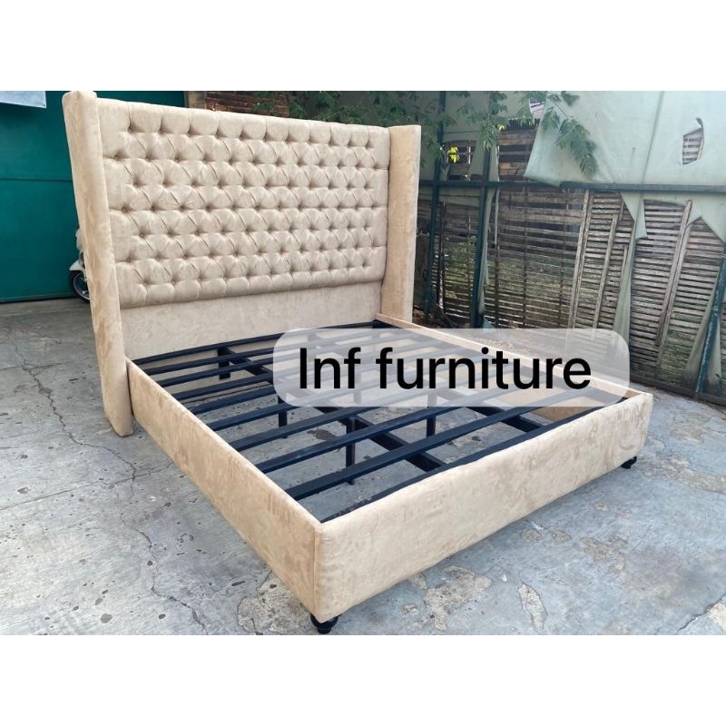 tempat tidur minimalis mewah dipan minimalis mewah suede bludru dipan dewasa tempat tidur dewasa