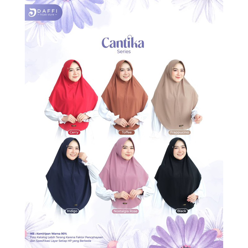BEST SELLER KERUDUNG BERGO CANTIKA JERSEY ORIGINAL BY DAFFI HIJAB