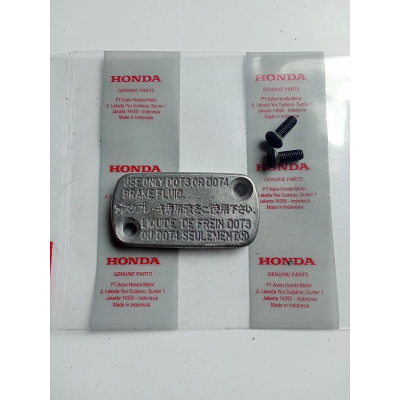 Cover tutup minyak rem Tutup master rem Beat f1 vario lama 110/125/150 f1  Kph supra 125 revo Scoopy