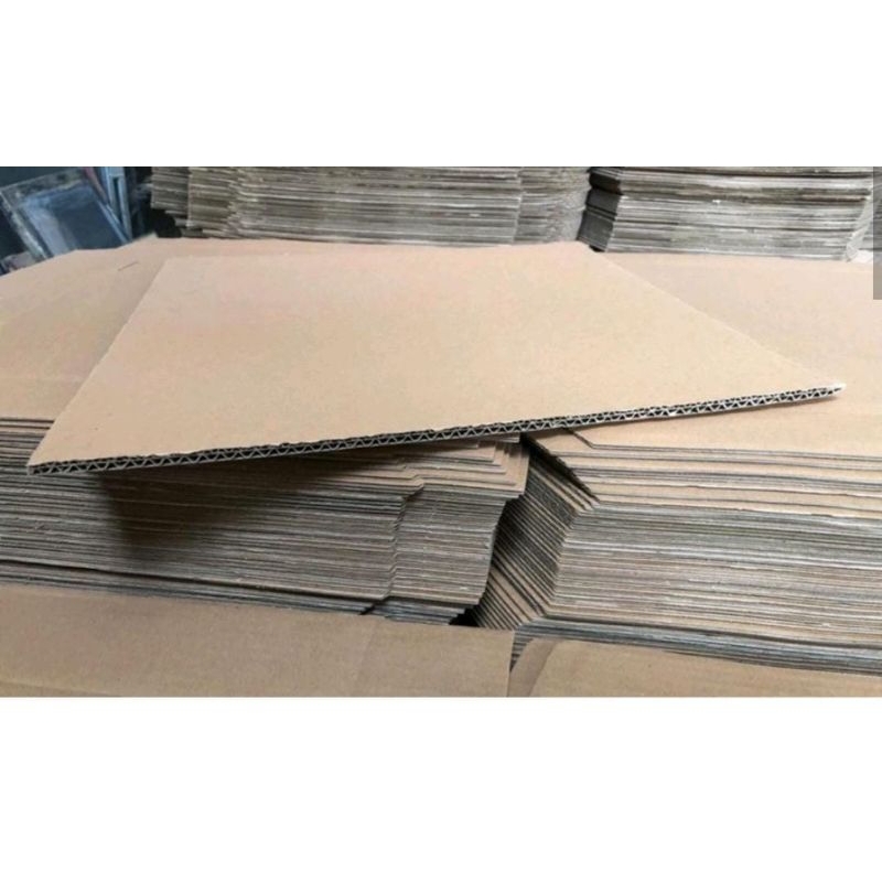 Karton double wall kardus lembaran dus kemasan kraft layer sekat