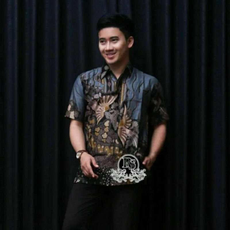 BATIK PRIA LENGAN PENDEK - HEM BATIK PRIA LENGAN PENDEK - BAJU BATIK PRIA