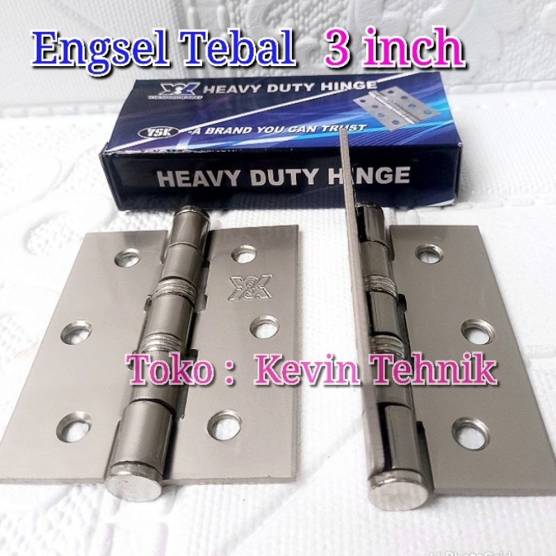 Engsel 3 inch tebal, Engsel Jendela, Engsel Pintu