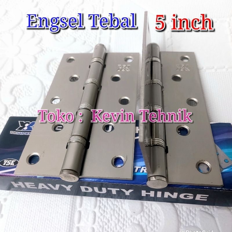 Engsel 5 inch tebal, Engsel Pintu Rumah, Engsel Pintu Besar