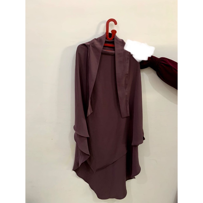 PL FK mini basic Mina warna eggplant aljenna