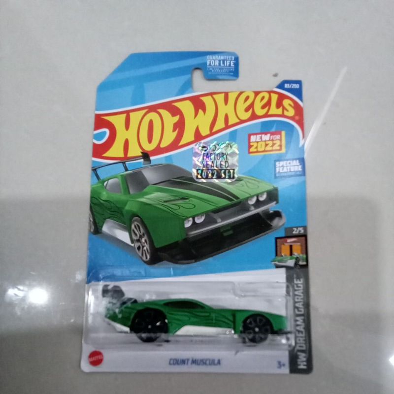 count muscula hotwheels dream garage