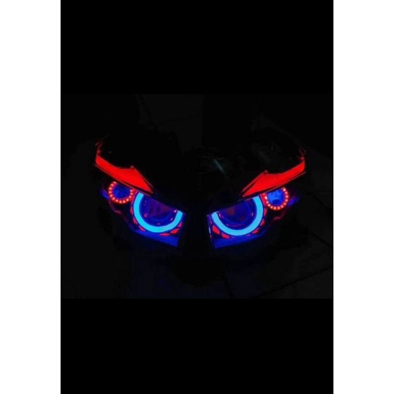 projie honda vario 125/150 led old proji LED 1 paket reflektor fulset