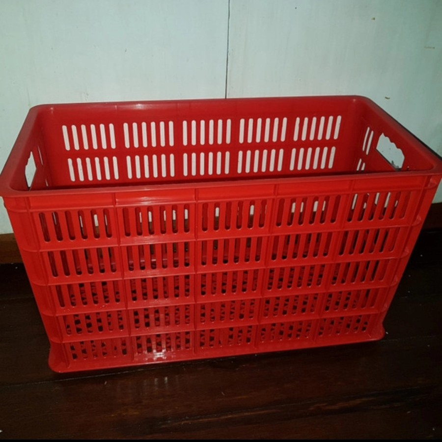 Keranjang Industri Green Leaf 2217 L (60x30x35) Box Container Piring 10" Inch Krat Plastik