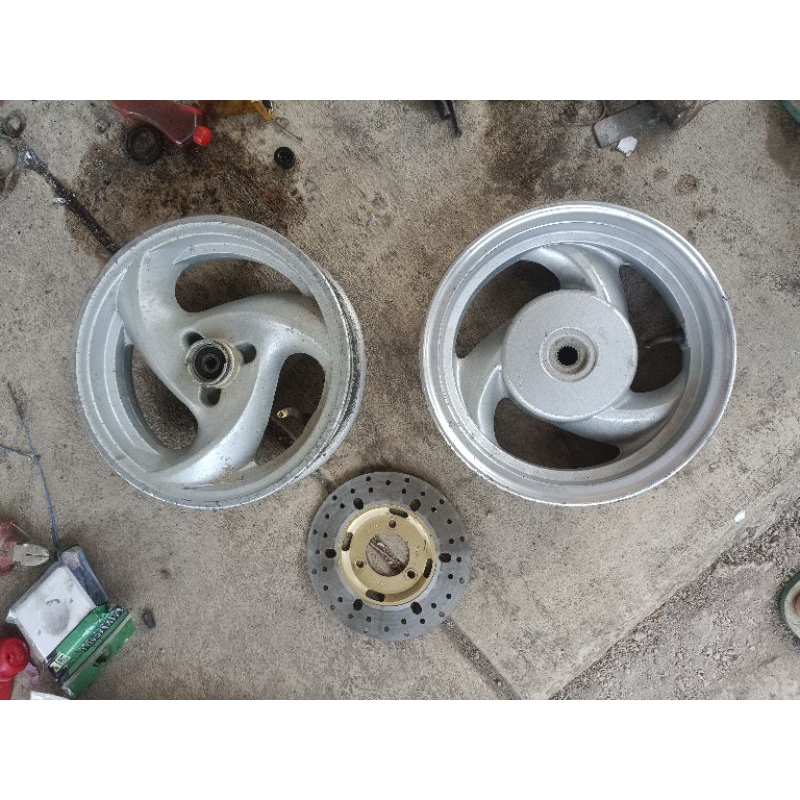 velk velg monkey gorilla trail mini moto gorila monki r ring 10 set tromol karisma supra125 fit new 