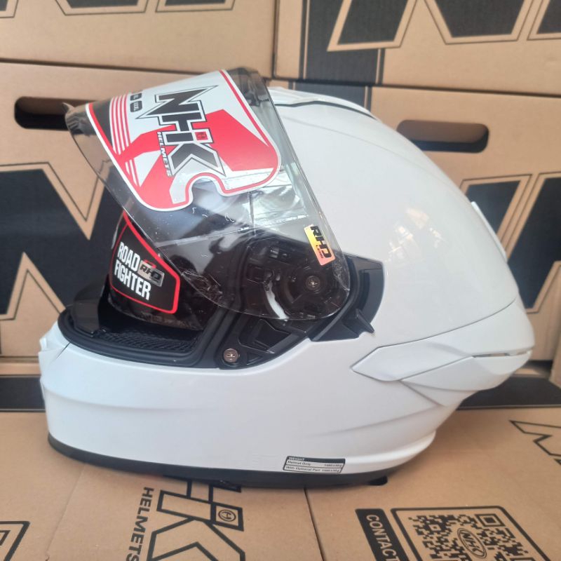 NHK Mark 1 double visor white
