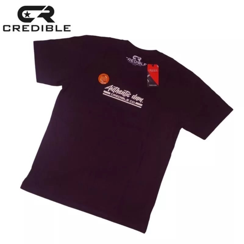 Kaos pria lengan pendek/kaos credible pria lengan pendek