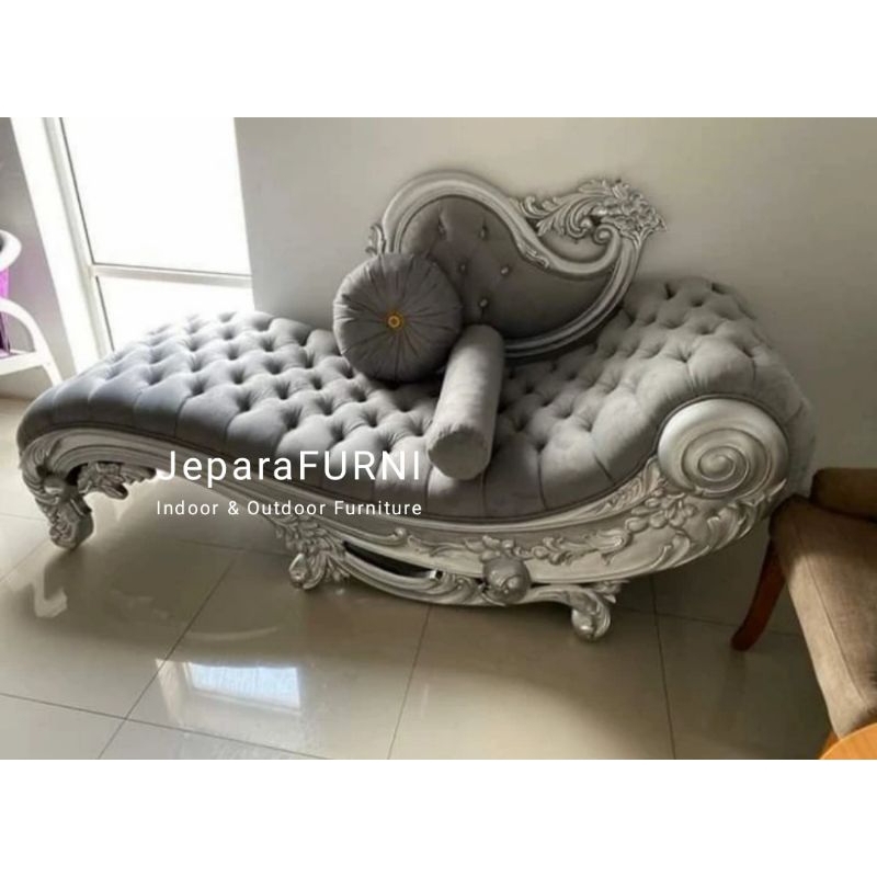 Sofa Santai Ukir Kayu Jati Jepara