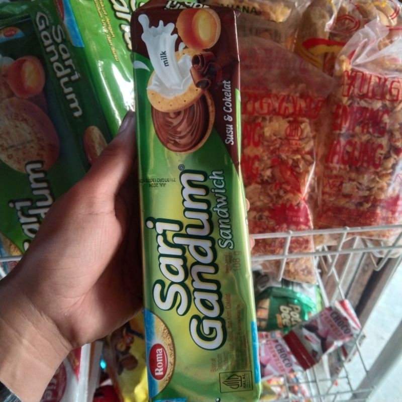 

sari gandum coklat 108g