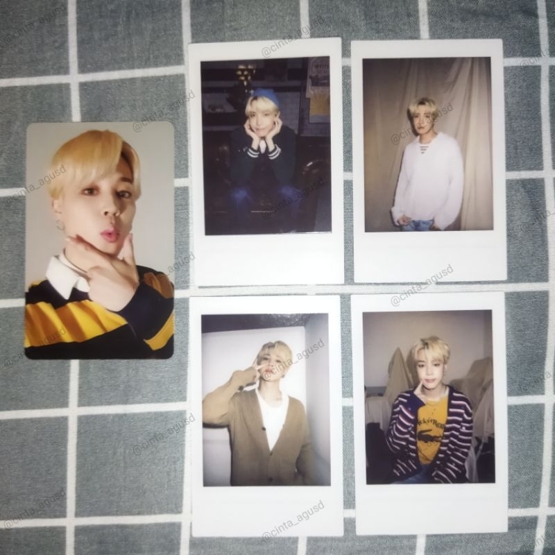 Photocard official BTS deco kit jhope jimin jin suga taehyung festa rantai