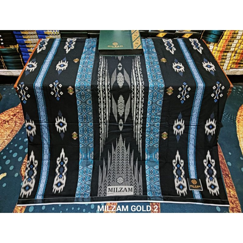 Milzam jacquard gold terbaru