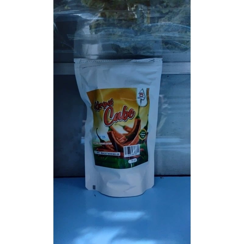 

kripik sayur cabe
