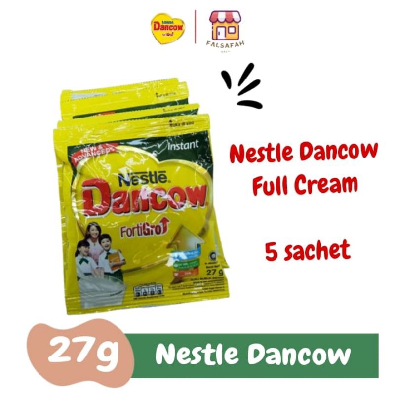 

DANCOW FORTIGRO SUSU BUBUK SACHET 5 PCS Bubuk Milk