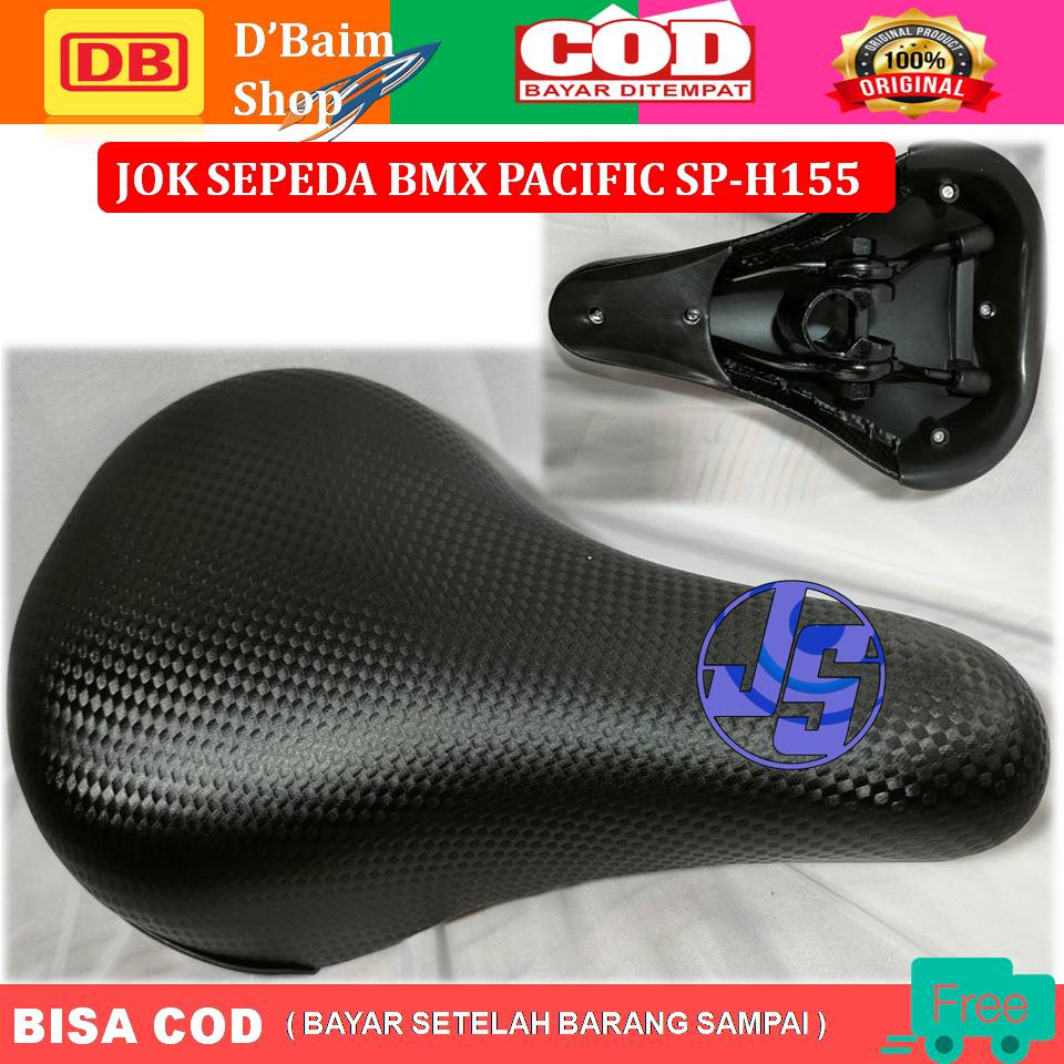 Super Murah,,,,, Jok Sepeda Anak Polos Pacific Jok Sepeda Anak Empuk Pacific Motif Karbon Polos