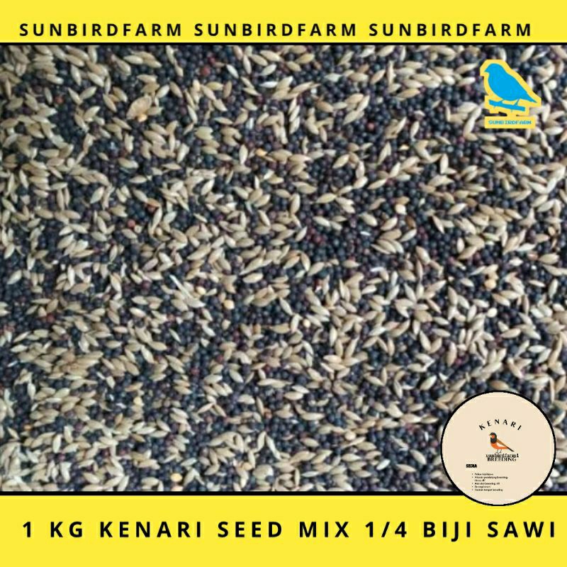 KENARI SEED MIX BIJI SAWI 1 KG