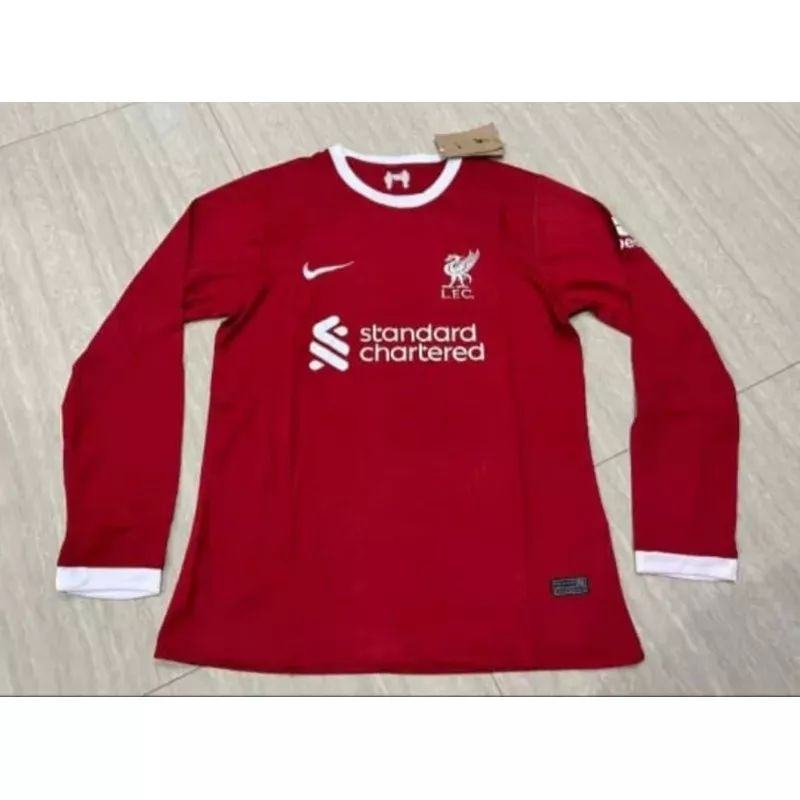 JERSEY LIVERPOOL HOME LENGAN PANJANG 2023 2024