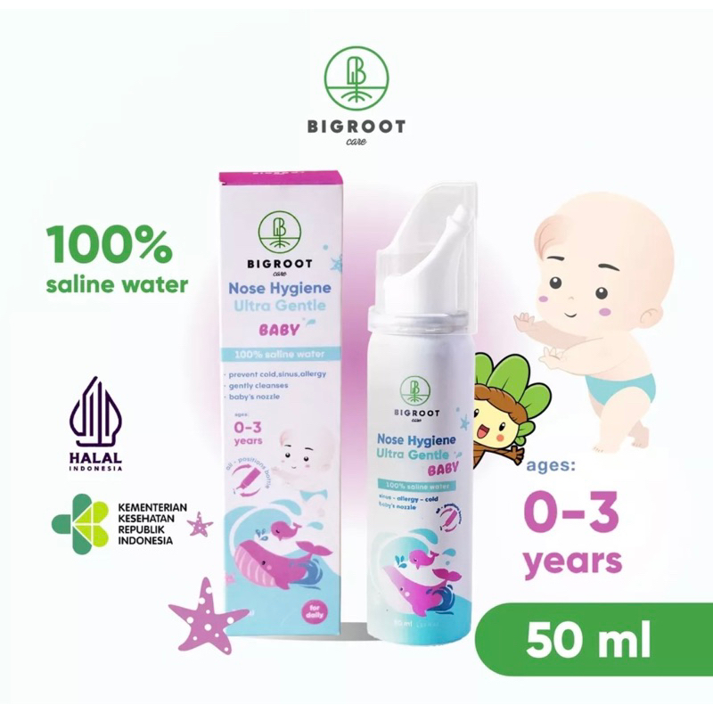 Bigroot Nose Hygiene Ultra Gently Baby 50 ml
