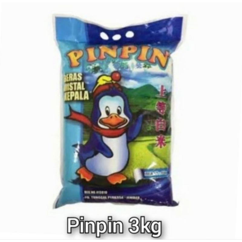 

Beras pinpin kemasan 3kg