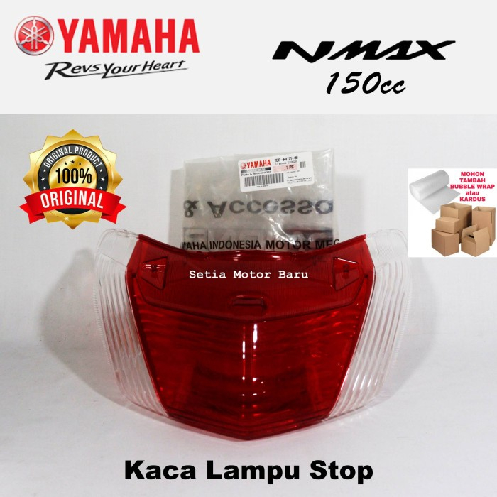 Mika Kaca Lampu Stop Belakang Yamaha Nmax Old N Max Old ORI YGP