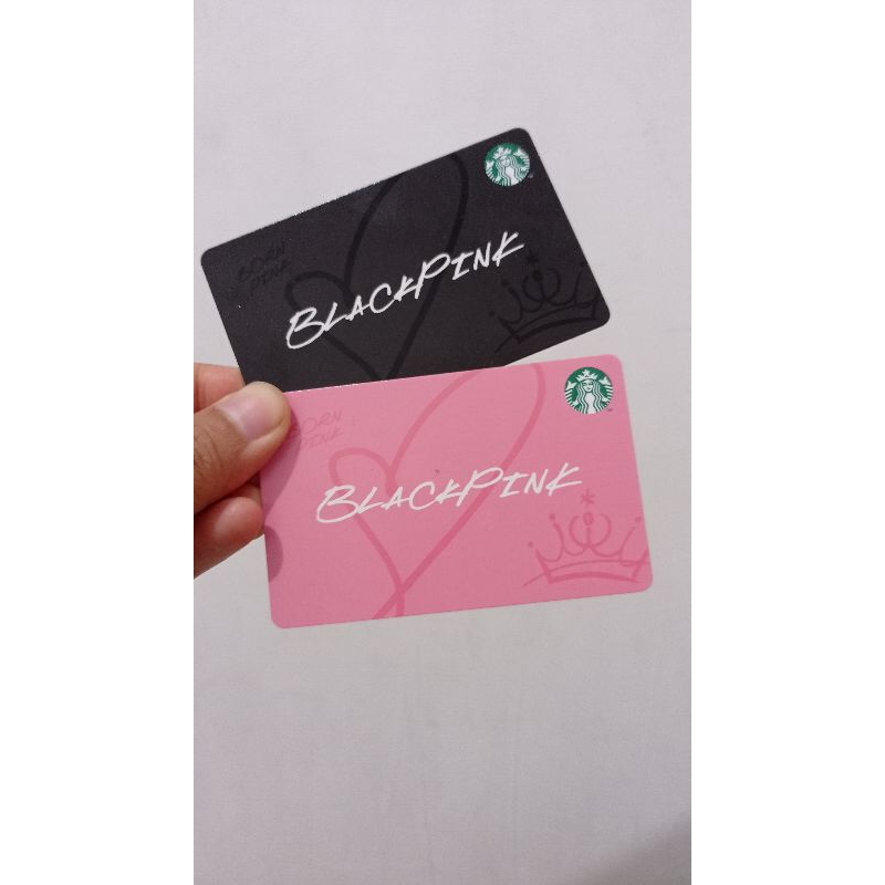Blackpink Starbucks card special edition 2023