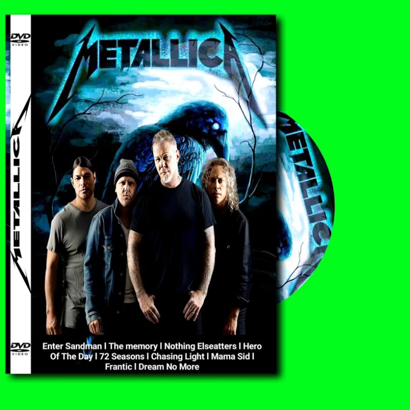KASET VIDEO LAGU METALLICA-KASET LAGU METALLICA - KASET ROCK BARAT-KASET LAGU BARAT