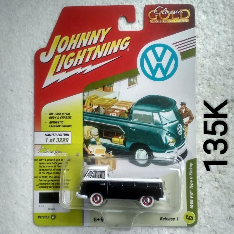 Johnny Lightning VW Volkswagen Type 2 Pickup