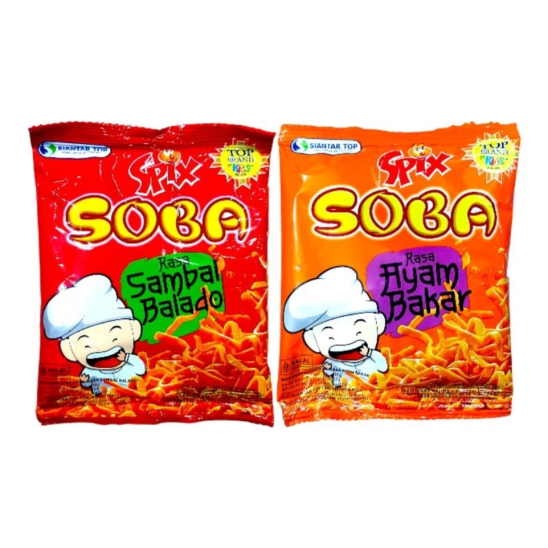 

Cemilan Ala Jepang SPIX SOBA 16 Gram Gurih Mantab Gak Biasa