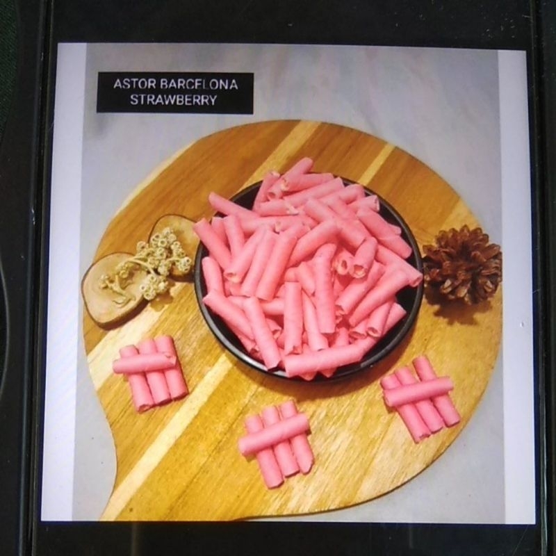 

AKTOR STRAWBERRY DAN COKLAT 500 GRAM