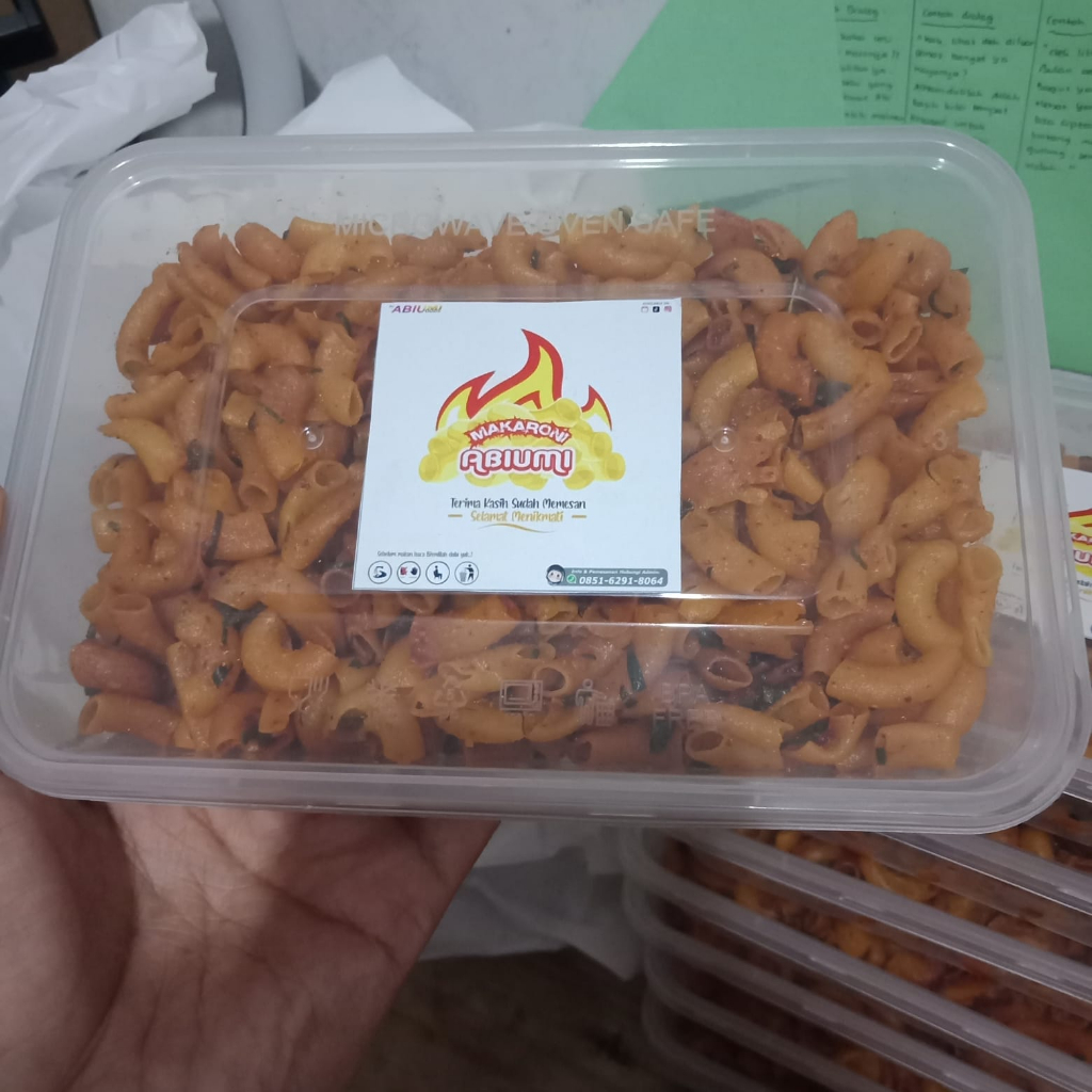 

Makaroni Abiumi Pilih Sendiri Level Pedasmu