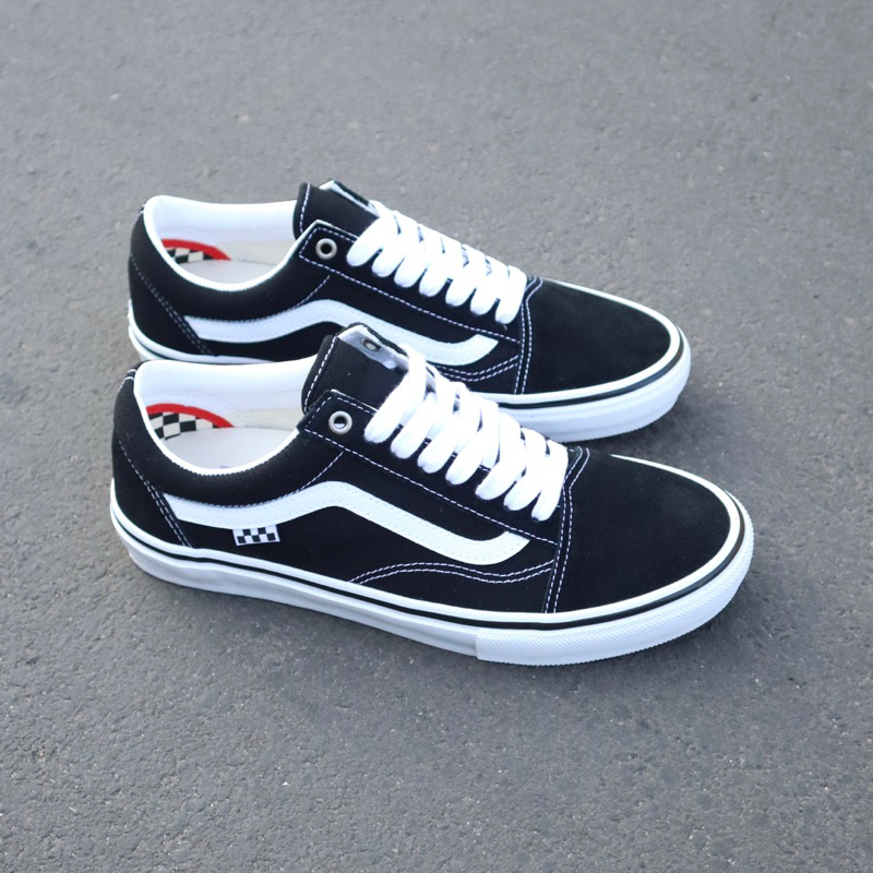 Vans skate old skool black white (Resmi PT NAVYA)