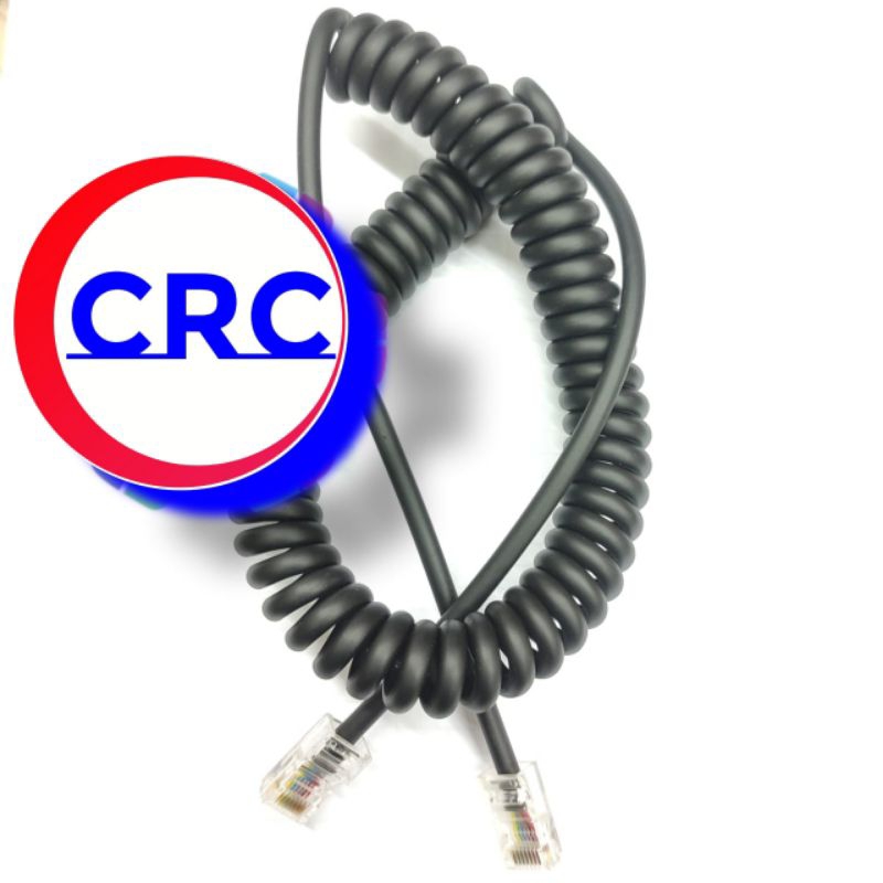 KABEL SPIRAL RADIO RIG ICOM KABEL MIC ICOM