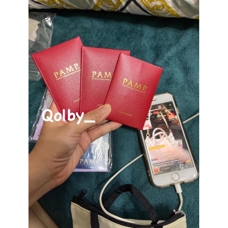PAMP gold 999.9 logam emas