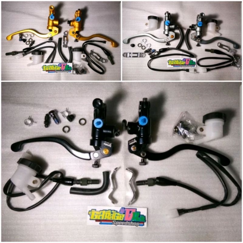 Master Rem Kanan Kiri Brembo Radial 18x18 CNC 2 Tabung PCX 150 160 ADV Nmax Xmax Product Thailand Un
