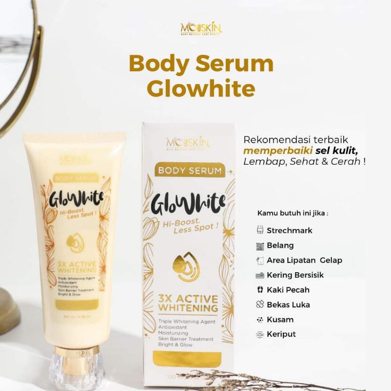 BODY SERUM MORASKIN / PEMUTIH ALAMI