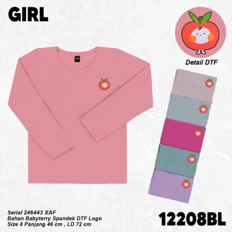 WWZ Lemone Kaos Anak Perempuan Tangan Panjang